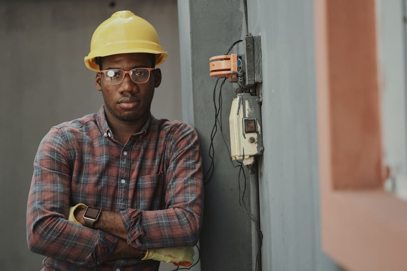 Licensed VoltPro electrician on a Johannesburg job site